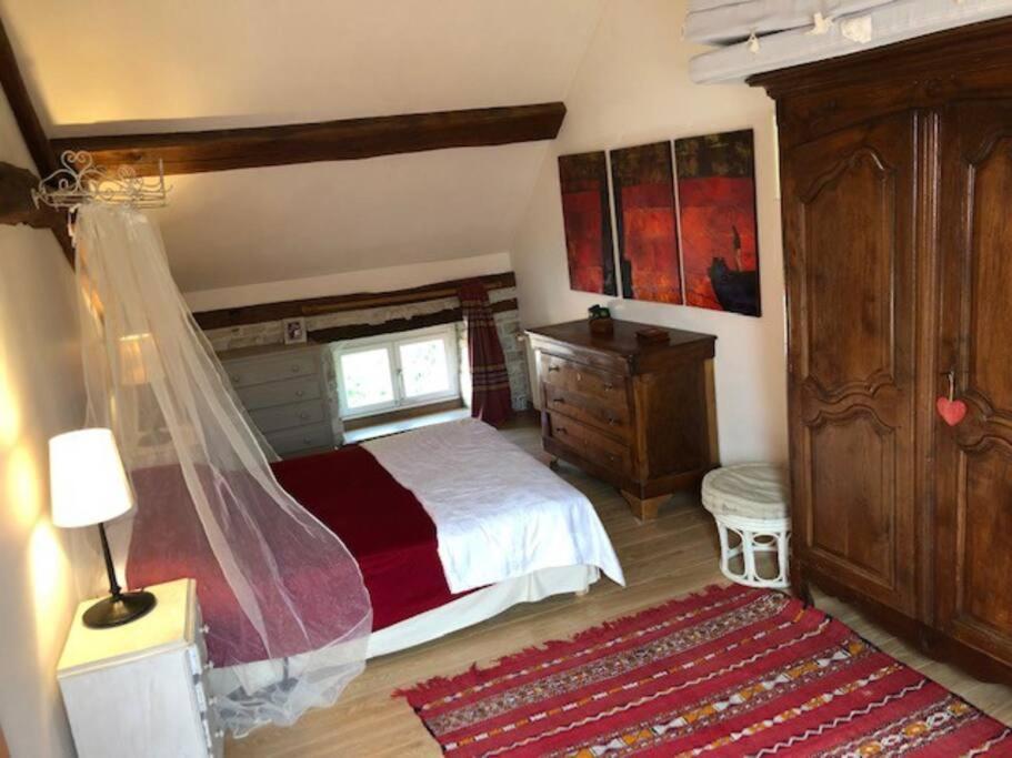 Villa Magnifique Moulin proche Chablis, jacuzzi et rivière à Annay-sur-Serein Extérieur photo