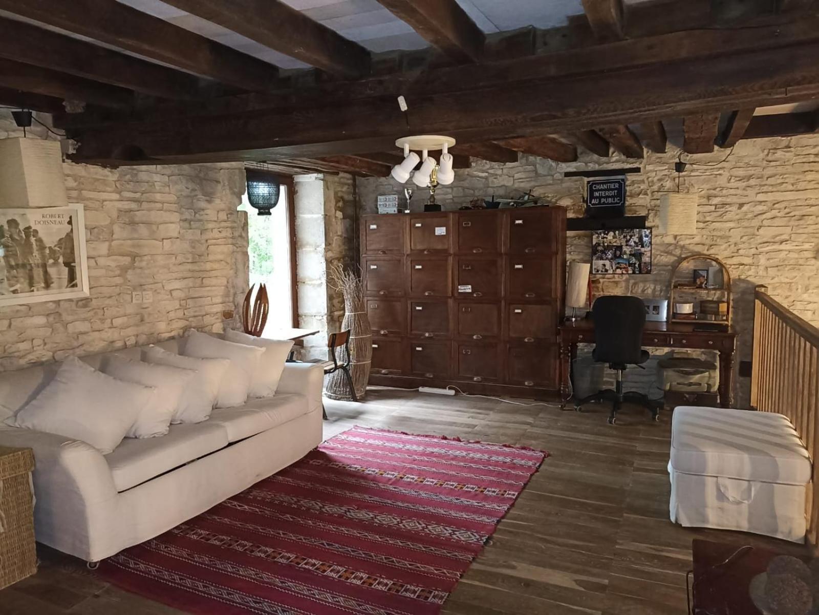 Villa Magnifique Moulin proche Chablis, jacuzzi et rivière à Annay-sur-Serein Extérieur photo