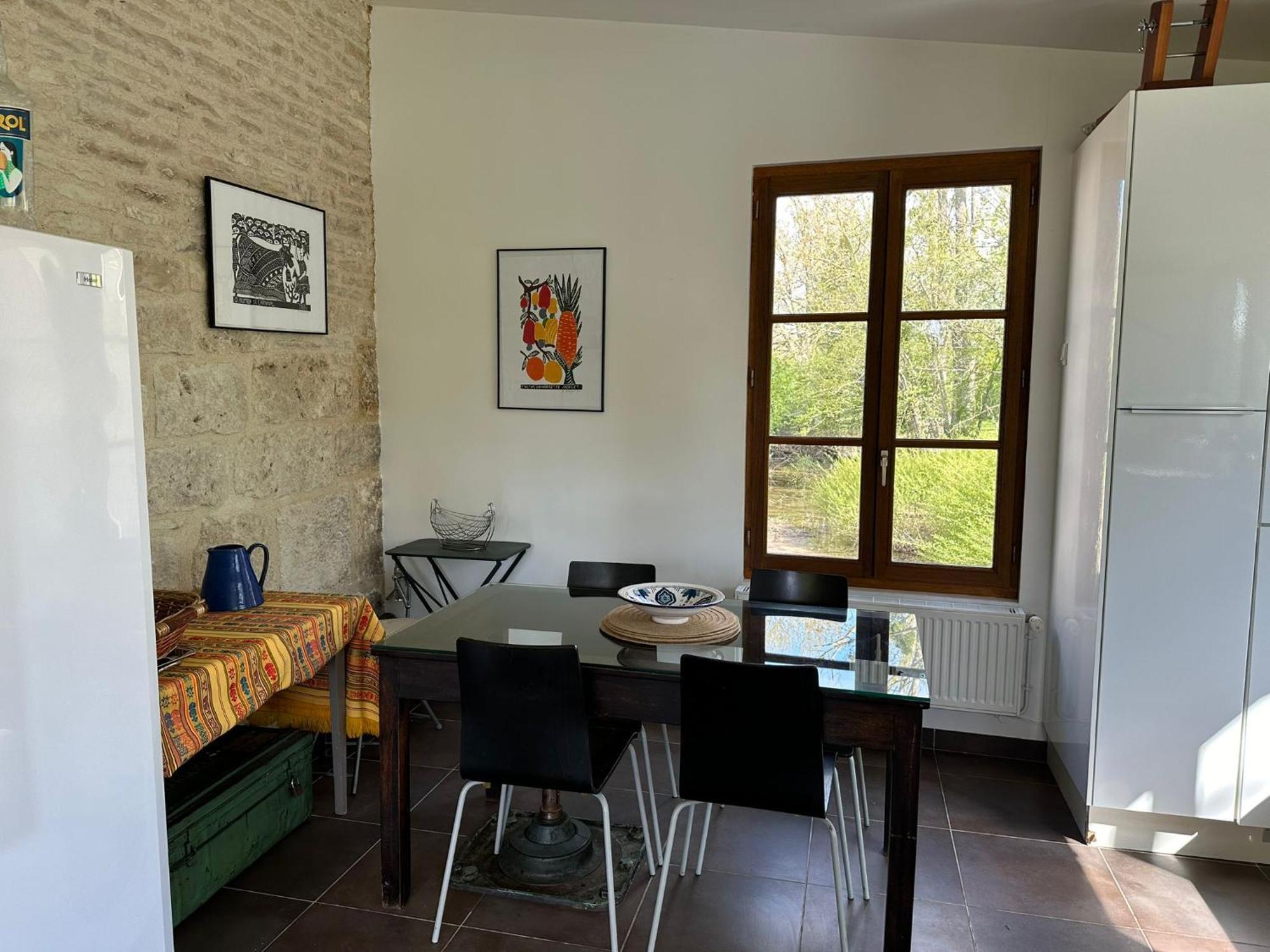Villa Magnifique Moulin proche Chablis, jacuzzi et rivière à Annay-sur-Serein Extérieur photo